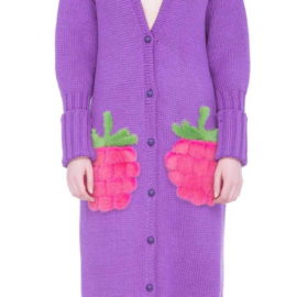 “Juicy raspberry” Cardigan
