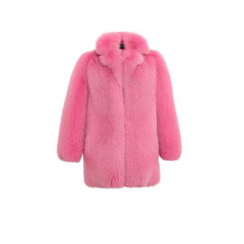 “PINK CANDY” FUR COAT