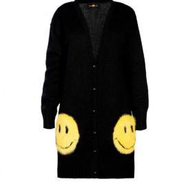 “SMILE” SHORT CARDIGAN