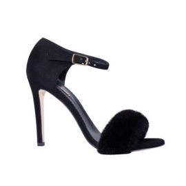 “BLACK MINK SANDALS” SHOES