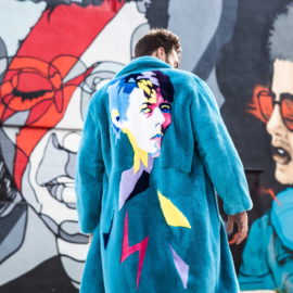“BOWIE” FUR COAT