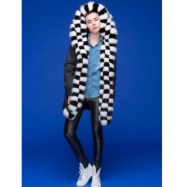 “Chess” Jacket with fur lining