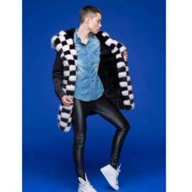“Chess” Jacket with fur lining