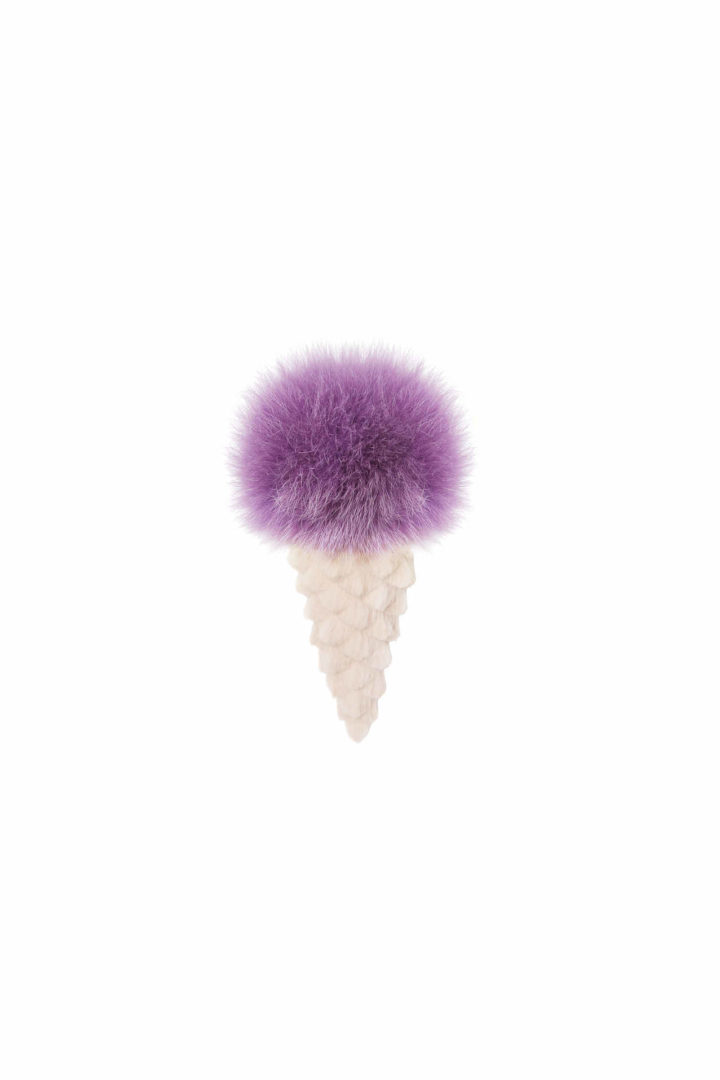 Purple ice cream trinket