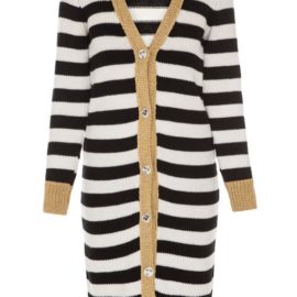 STRIPPED CARDIGAN