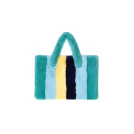 Mint rex fur bag