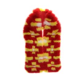 Artic fox fur graff scarf