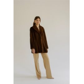 Сlassic short mink fur coat